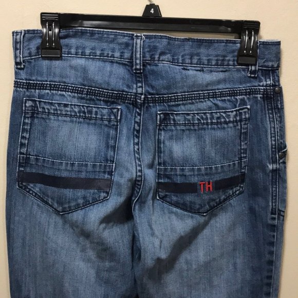 {Tommy Hilfiger} Vintage Patchwork Jeans - Picture 5 of 8